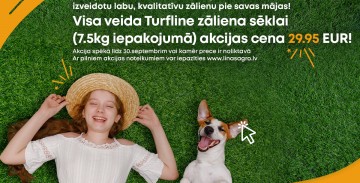 AKCIJA! Turfline zāliena sēklām