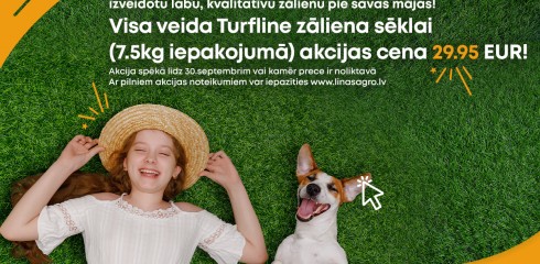 AKCIJA! Turfline zāliena sēklām