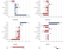 USDA pārskats, laikapstākļu riski un ģeopolitiskā spriedze būtiski maina situāciju graudu un rapša tirgū