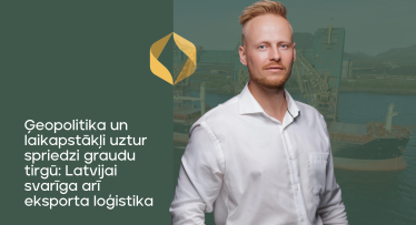 Ģeopolitika un laikapstākļi uztur spriedzi graudu tirgū: Latvijai svarīga arī eksporta loģistika