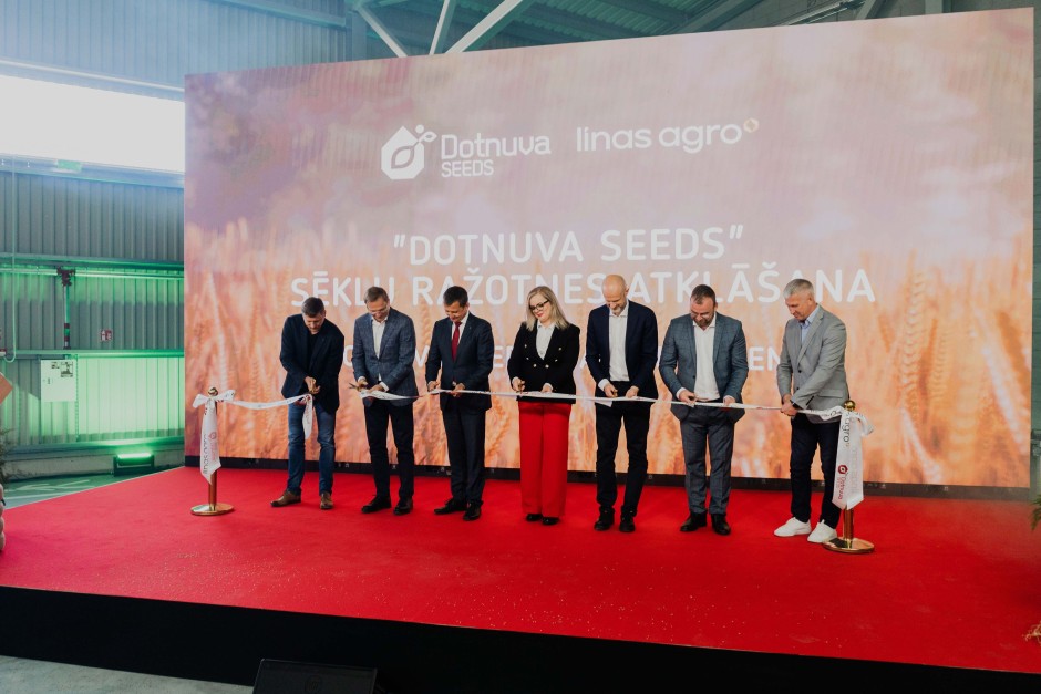 Investējot 10 miljonus eiro, Latvijā atklājam jaunu sēklu ražotni