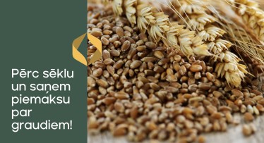 Īpašais piedāvājums - pērc sēklu un saņem piemaksu graudiem!
