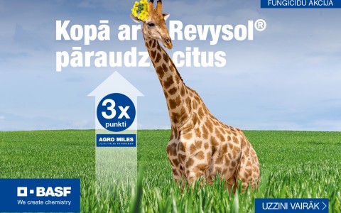 Kopā ar Revysol pāraudz citus! BASF fungicīdu akcija