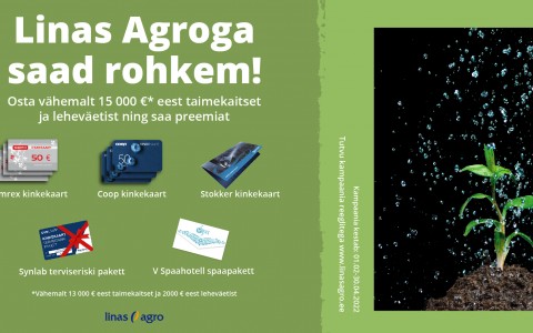 Linas Agro kevadkampaania - Linas Agroga saab rohkem! Linas Agro kevadkampaania - Linas Agroga saab rohkem!