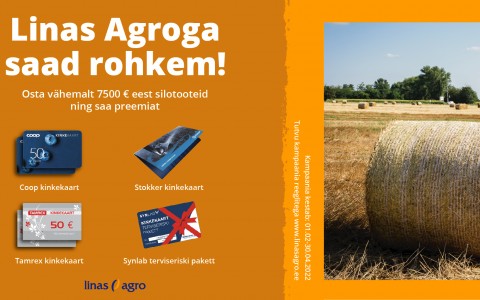 Linas Agro silokampaania - Linas Agroga saab rohkem Linas Agro silokampaania - Linas Agroga saab rohkem