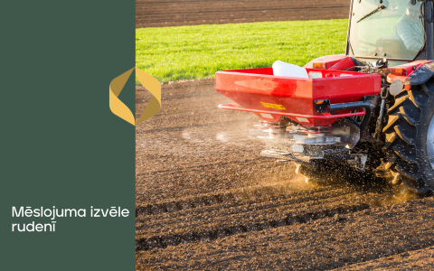Mēslojuma izvēle rudenī