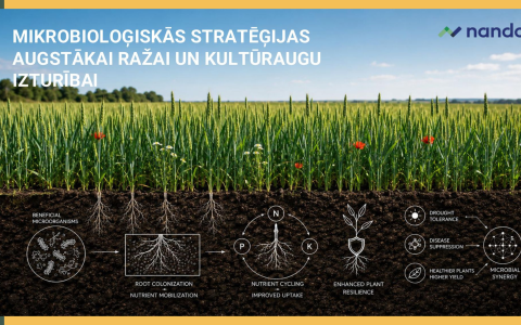 MIKROBIOLOĢISKĀS STRATĒĢIJAS AUGSTĀKAI RAŽAI UN KULTŪRAUGU IZTURĪBAI