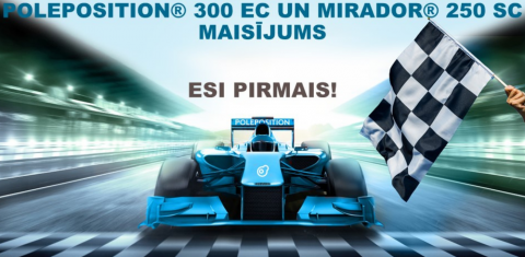 Mirador 250 SC + Poleposition 300 EC maisījums Mirador 250 SC + Poleposition 300 EC maisījums