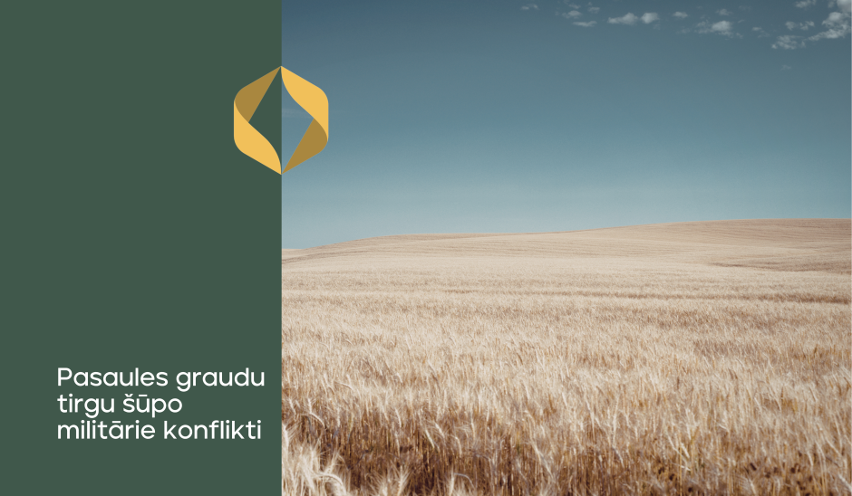 Pasaules graudu tirgu šūpo militārie konflikti