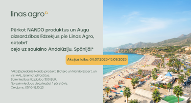 Pērc NANDO produktus un ceļo uz Spāniju!