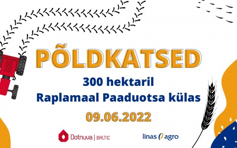 Põldkatsed 300 hektaril Põldkatsed 300 hektaril