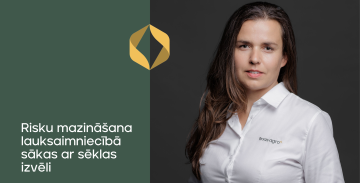 Risku mazināšana lauksaimniecībā sākas ar sēklas izvēli