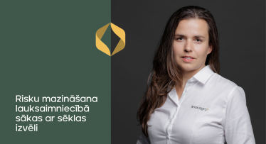 Risku mazināšana lauksaimniecībā sākas ar sēklas izvēli