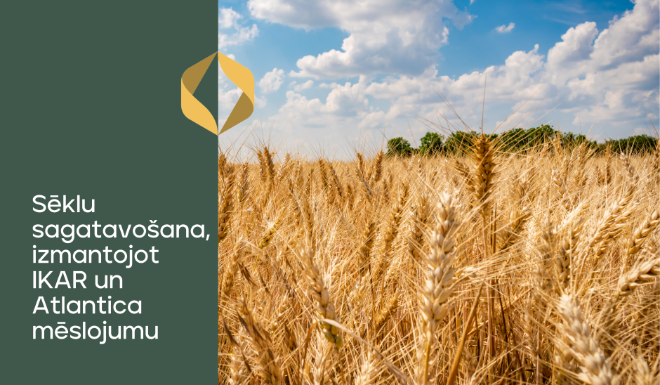 Sēklu sagatavošana, izmantojot IKAR un Atlantica mēslojumu